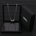 Rhinestone Barrel Choker Necklace