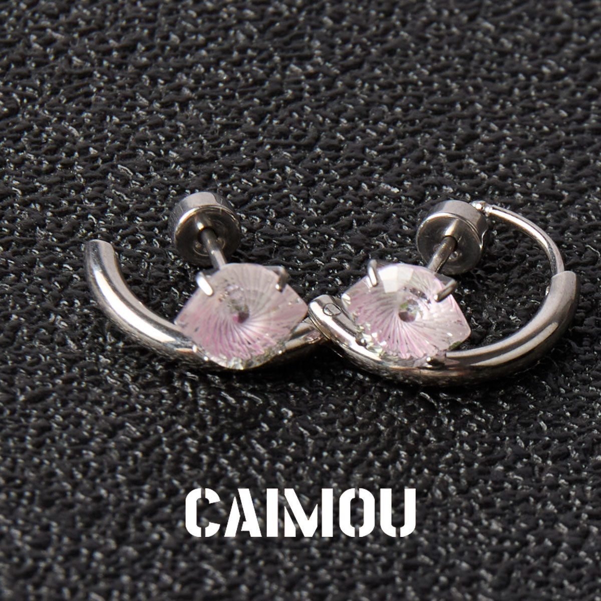 Evil Eye Zircon Stud Earrings