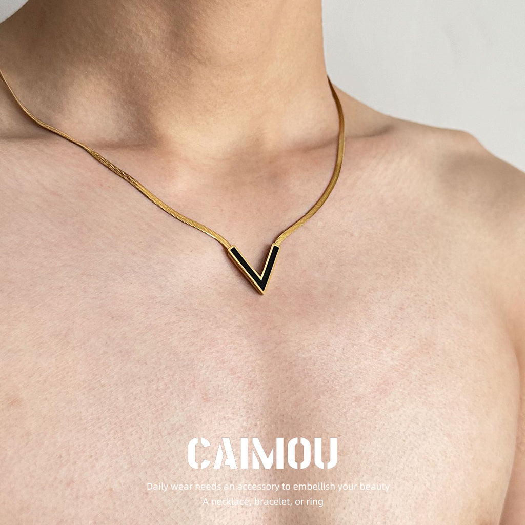 V-Shape Choker Necklace