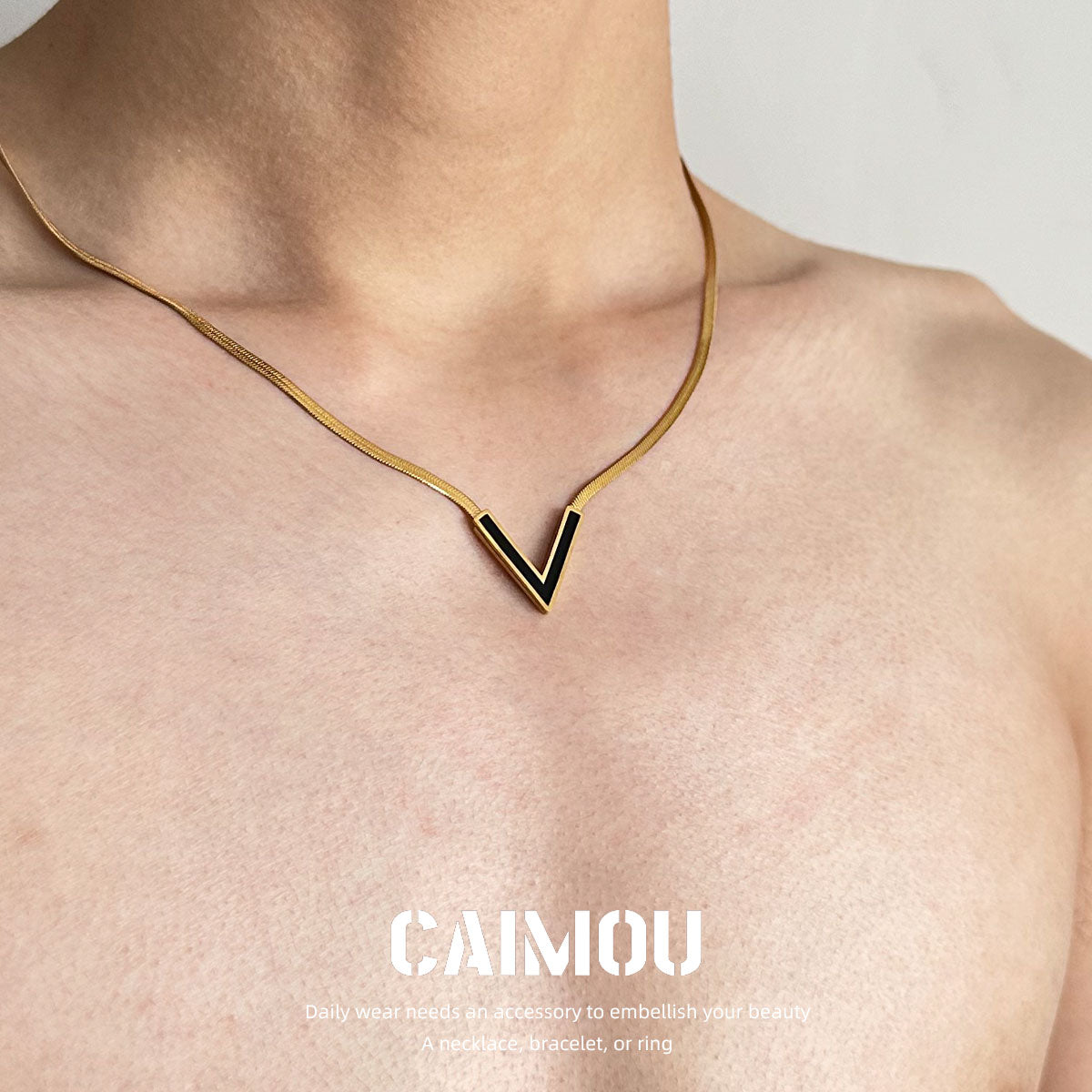 V-Shape Choker Necklace