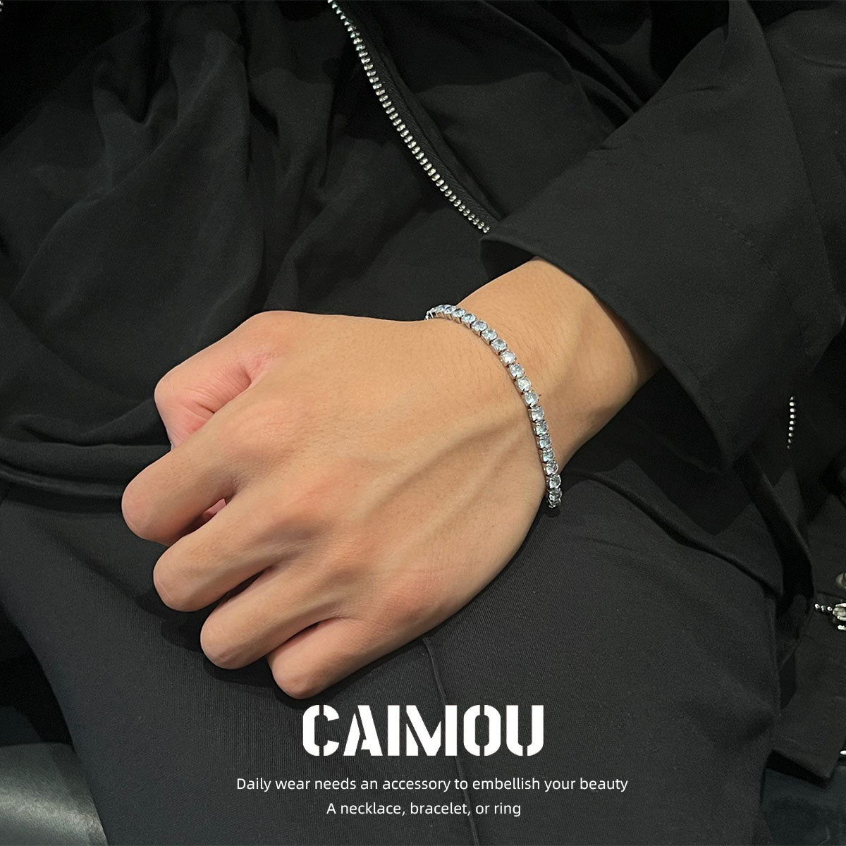 Full Paved Zircon Tennis Bracelet