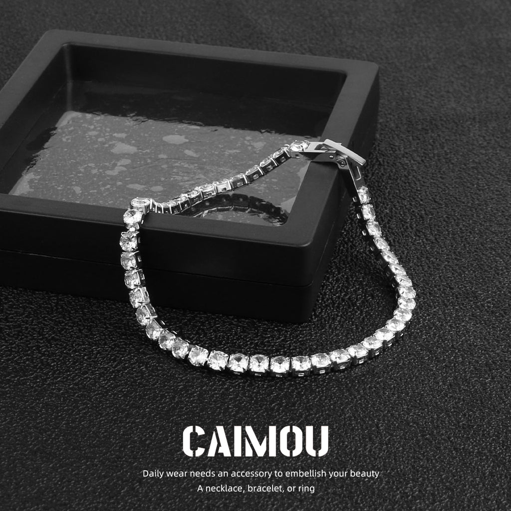 Full Paved Zircon Tennis Bracelet