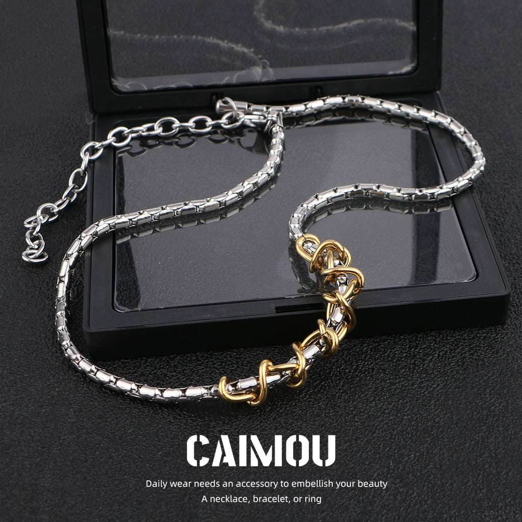 golden thorn necklace