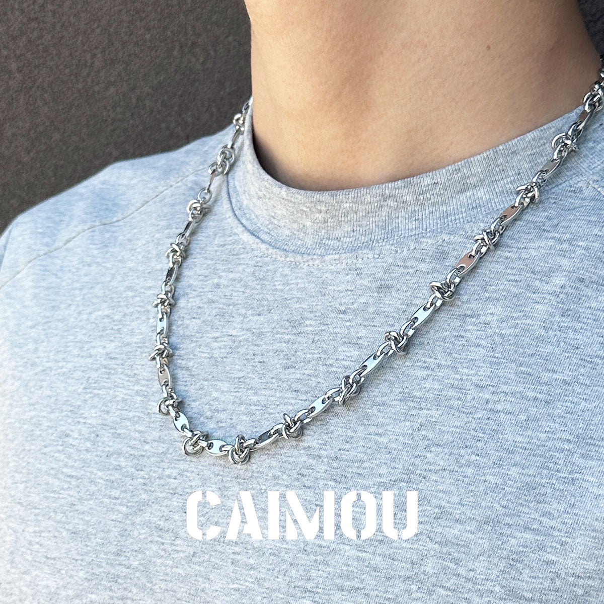 Pig Nose Link Chain Necklace