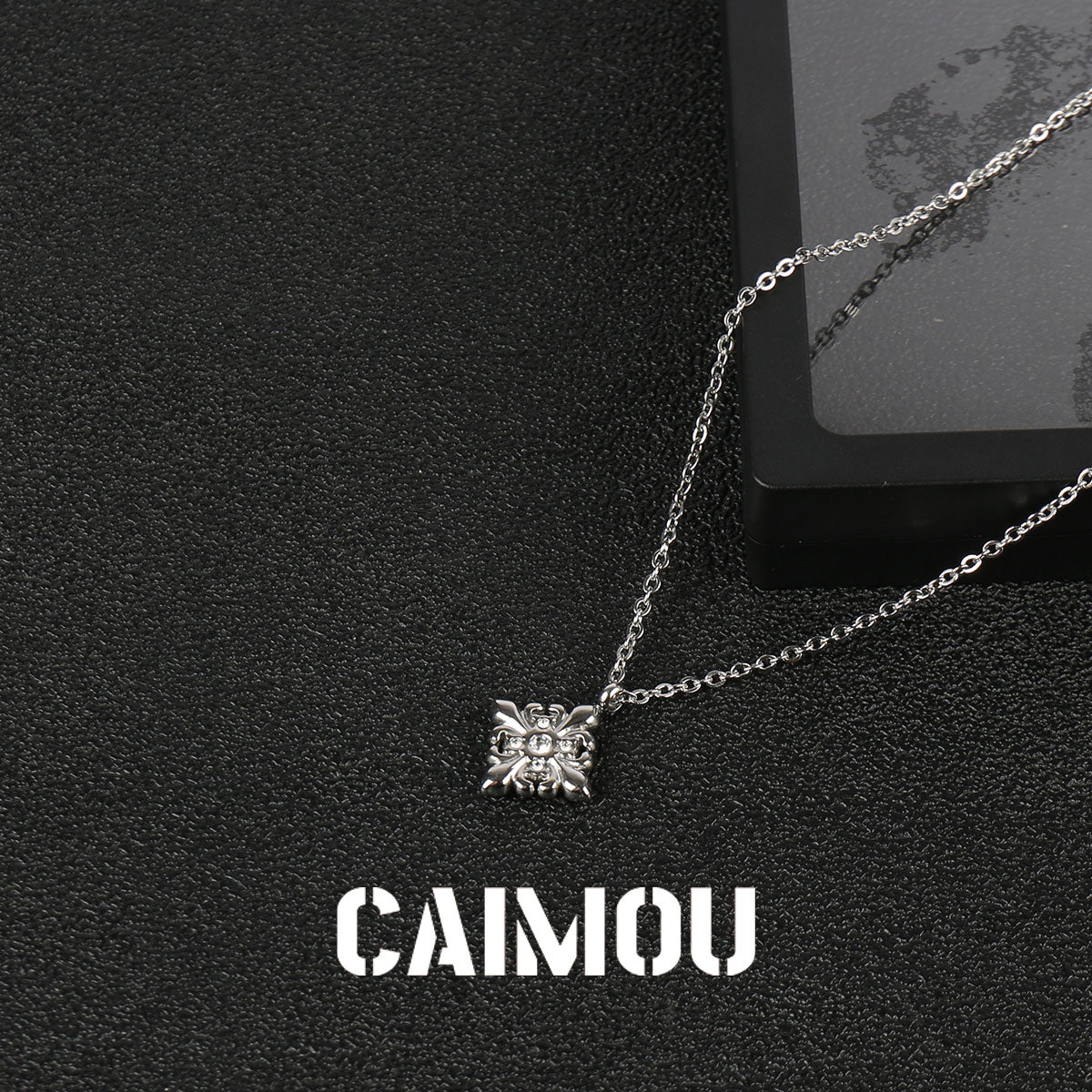Diamond Cross Pendant Necklace