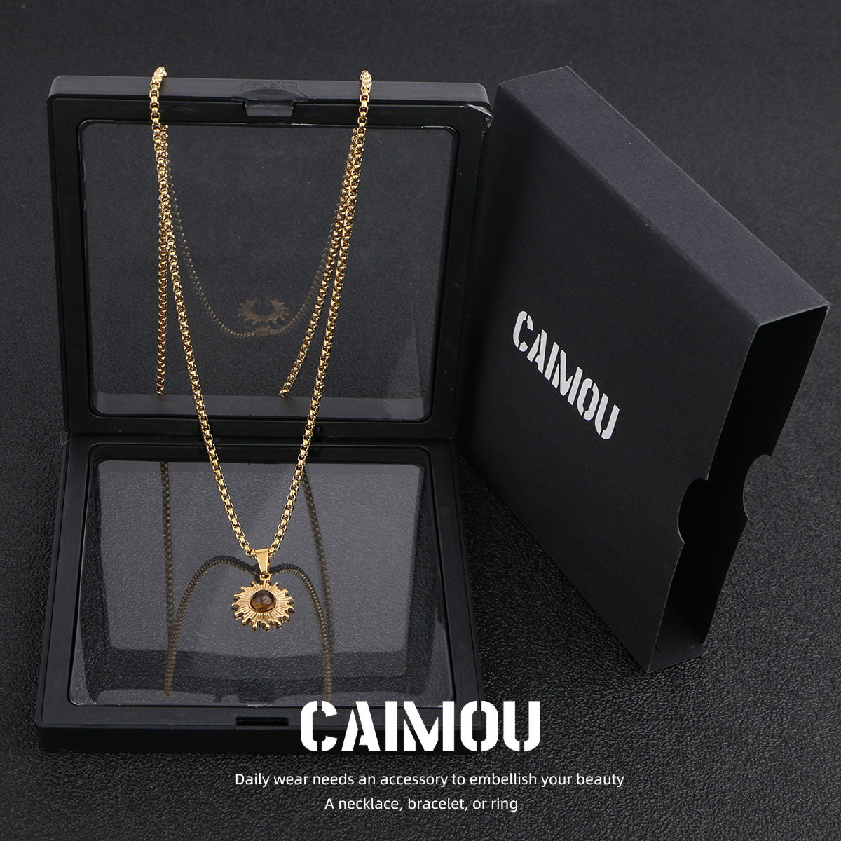 Sun Pendant Necklace