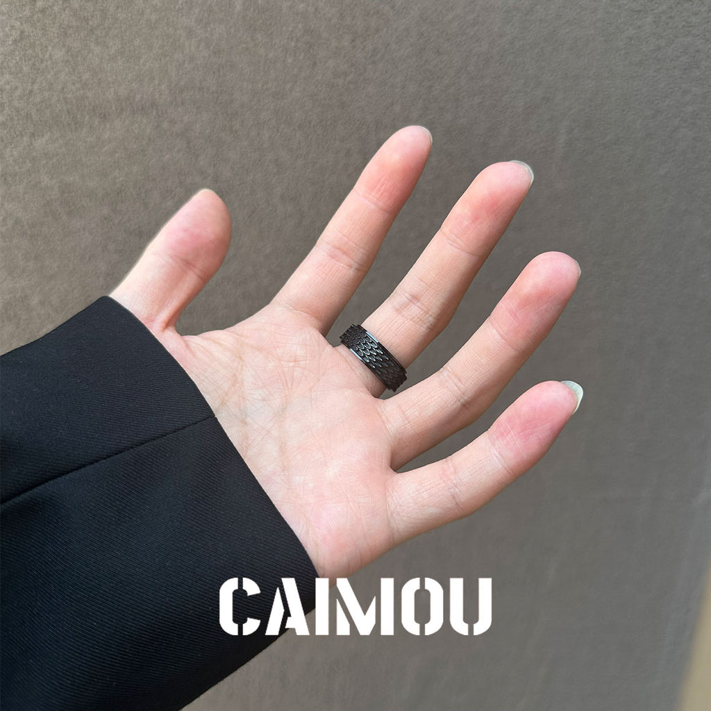 Multi-Layer Dragon Scale Ring