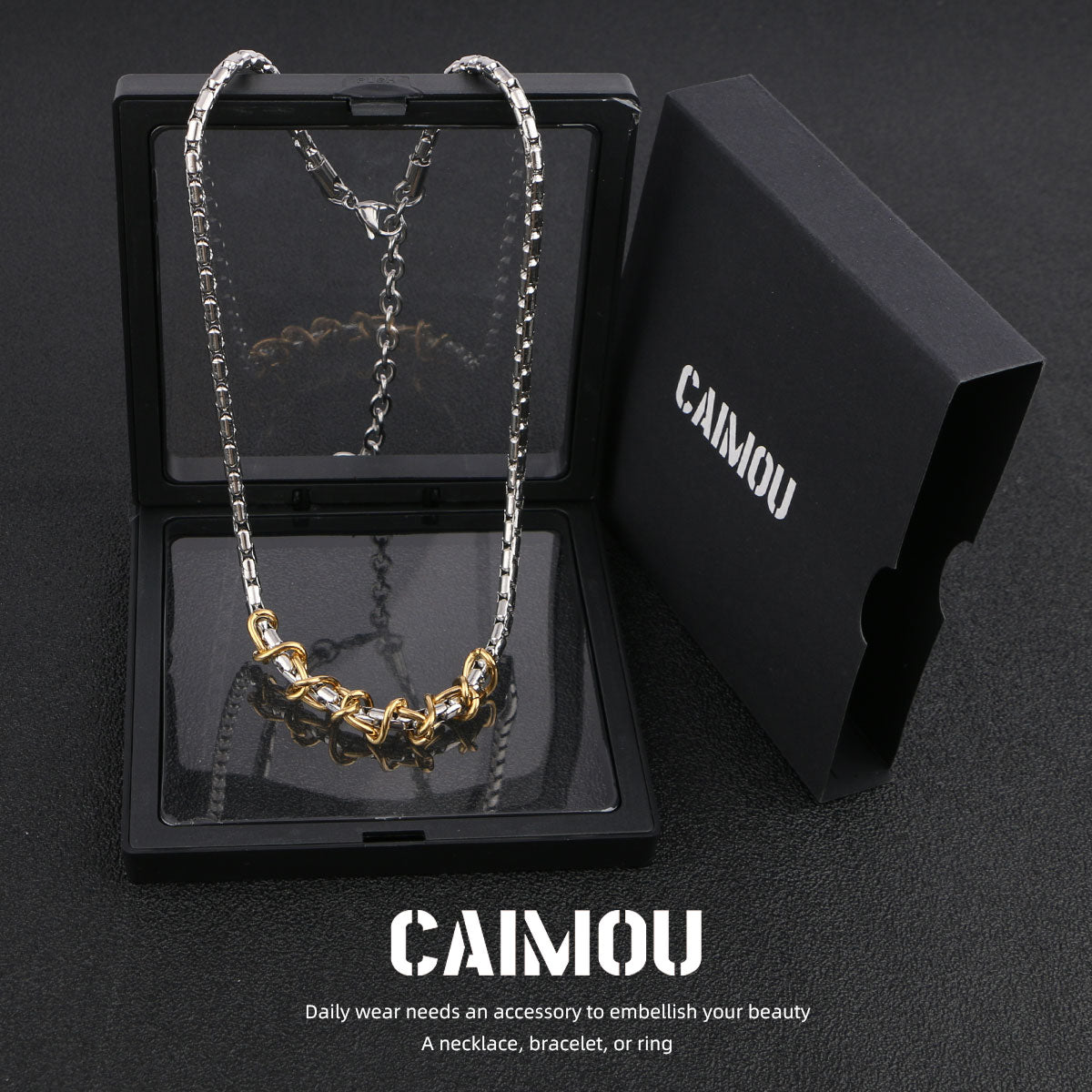 golden thorn necklace