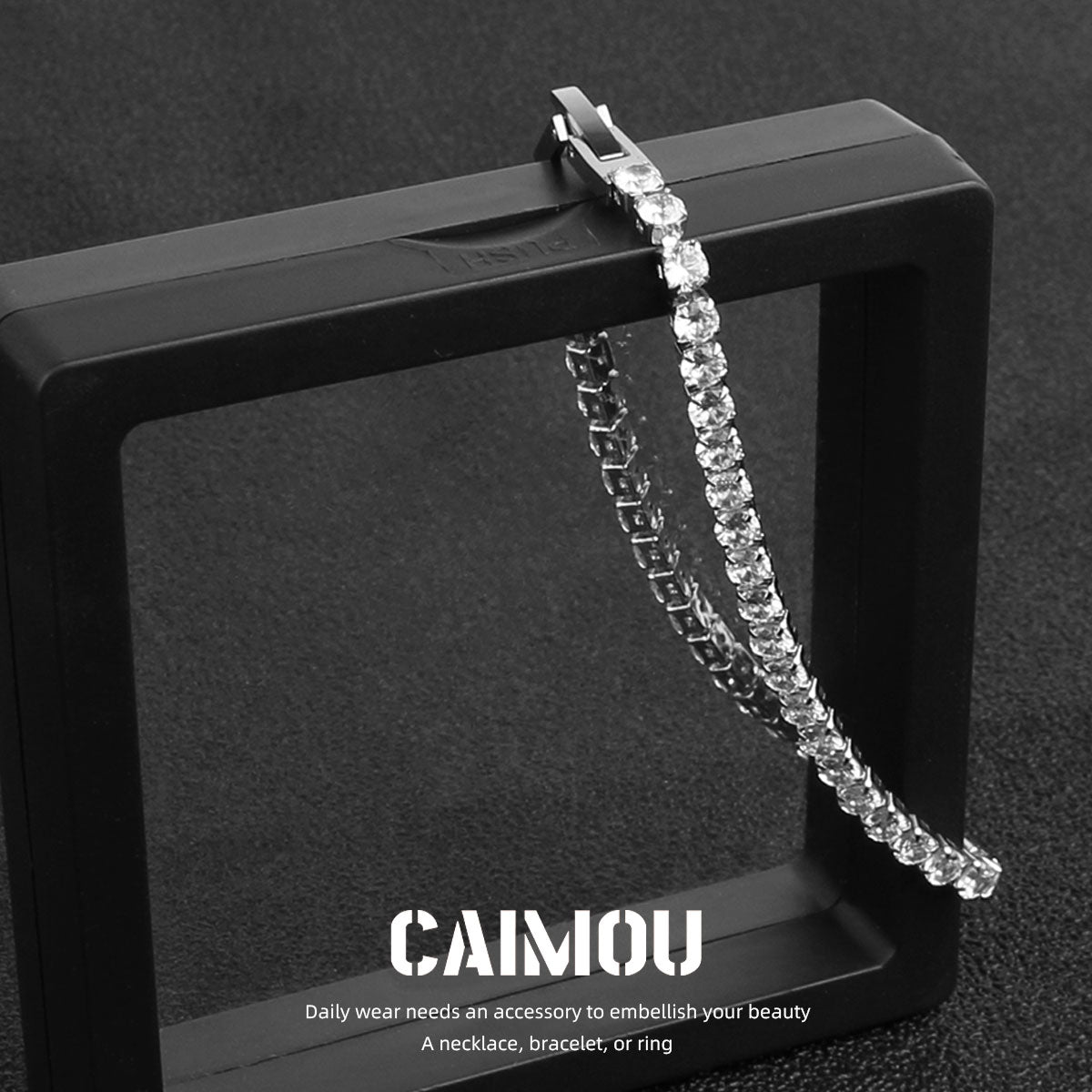 Full Paved Zircon Tennis Bracelet
