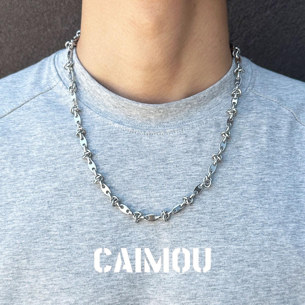 Pig Nose Link Chain Necklace