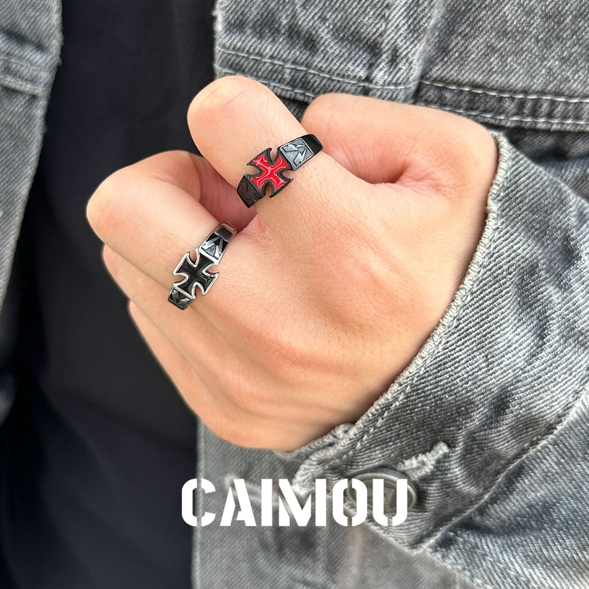 Cross Lightning Ring