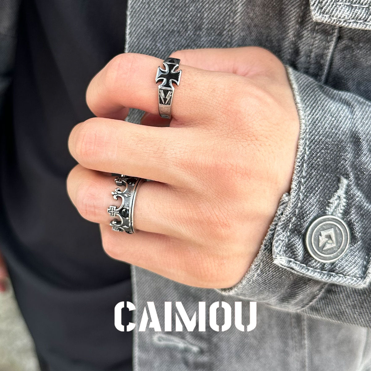 Cross Lightning Ring