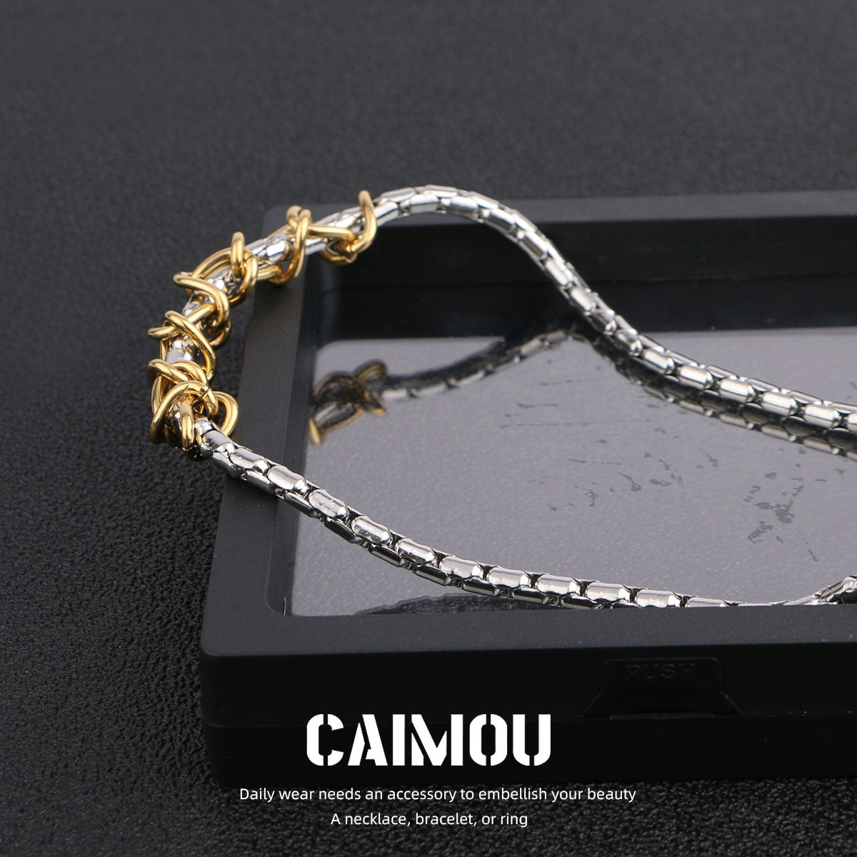 golden thorn necklace