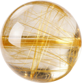 10mmGold Rutilated Quartz Beads