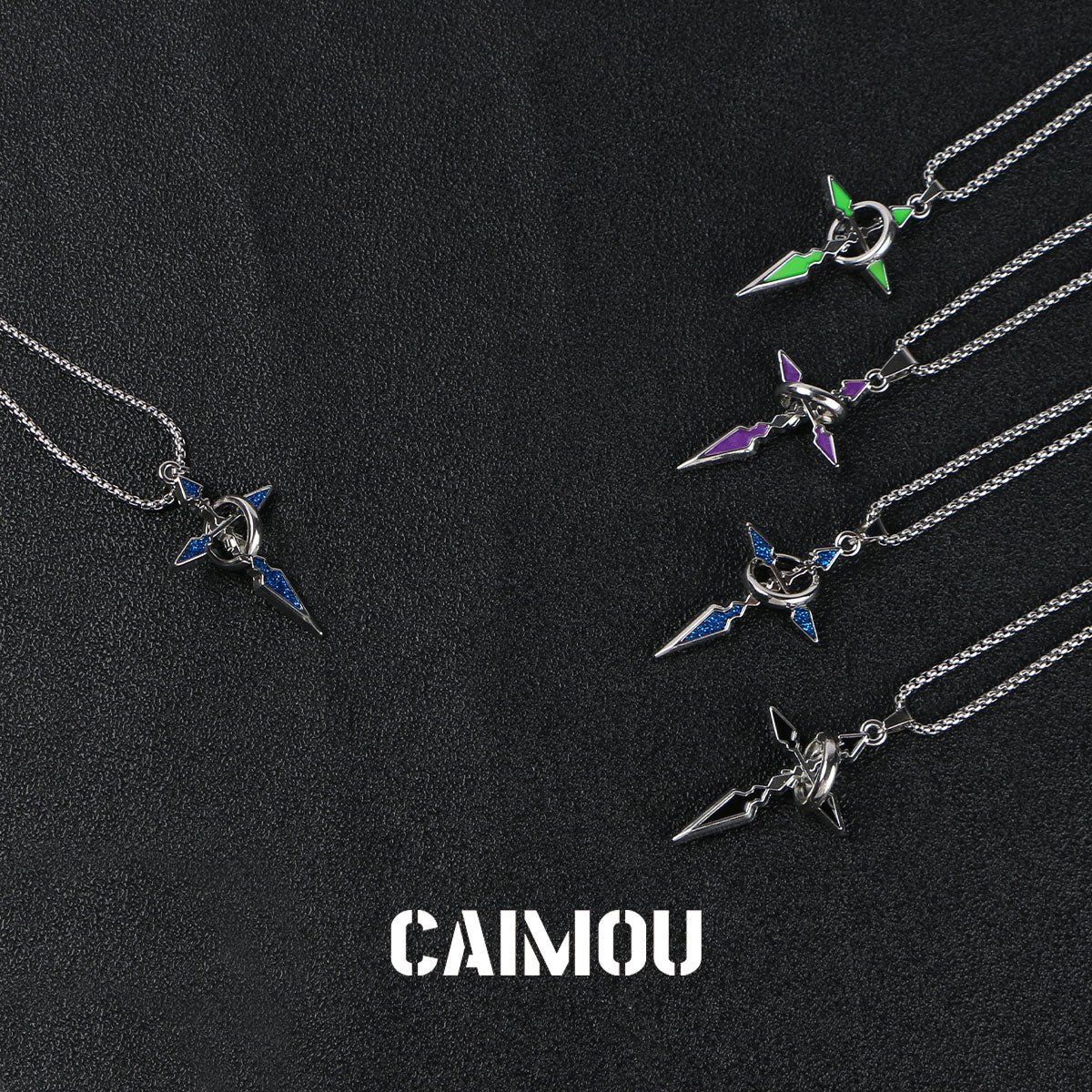 ✝️⭕Single-ring cross necklace