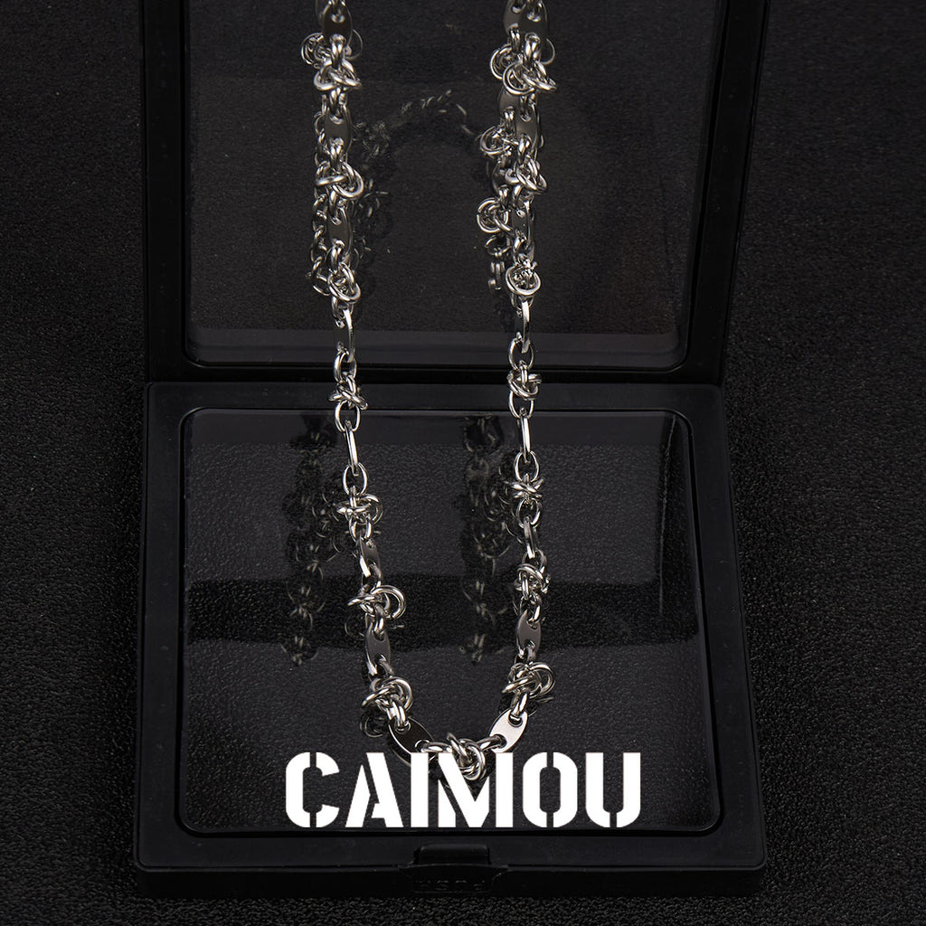Pig Nose Link Chain Necklace