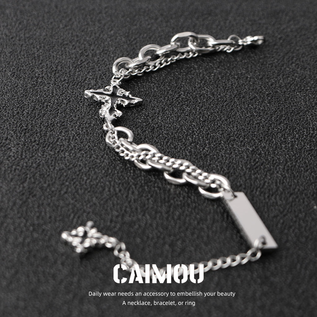 Dark Cross Bracelet