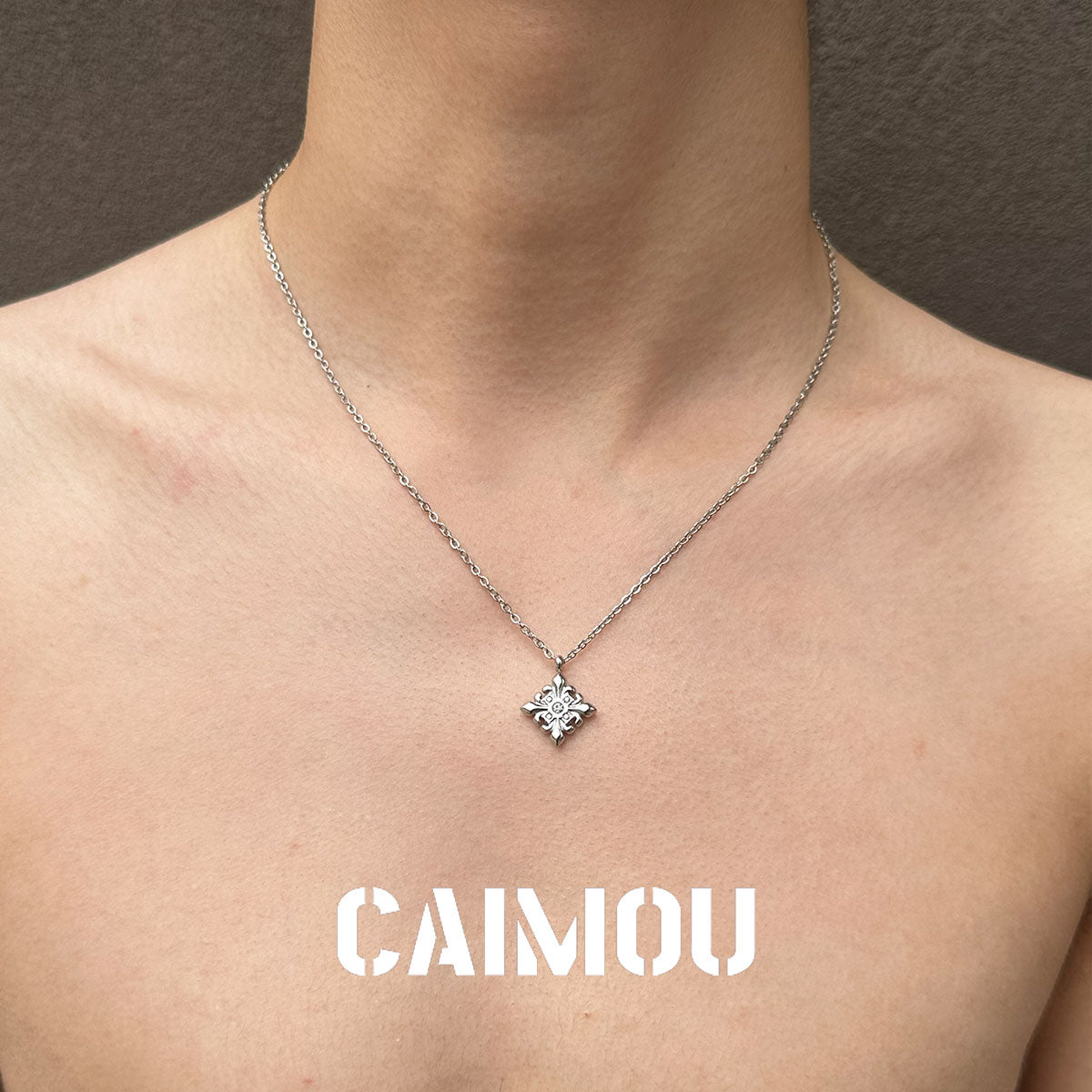 Diamond Cross Pendant Necklace