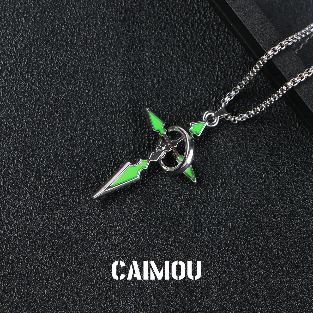 ✝️⭕Single-ring cross necklace