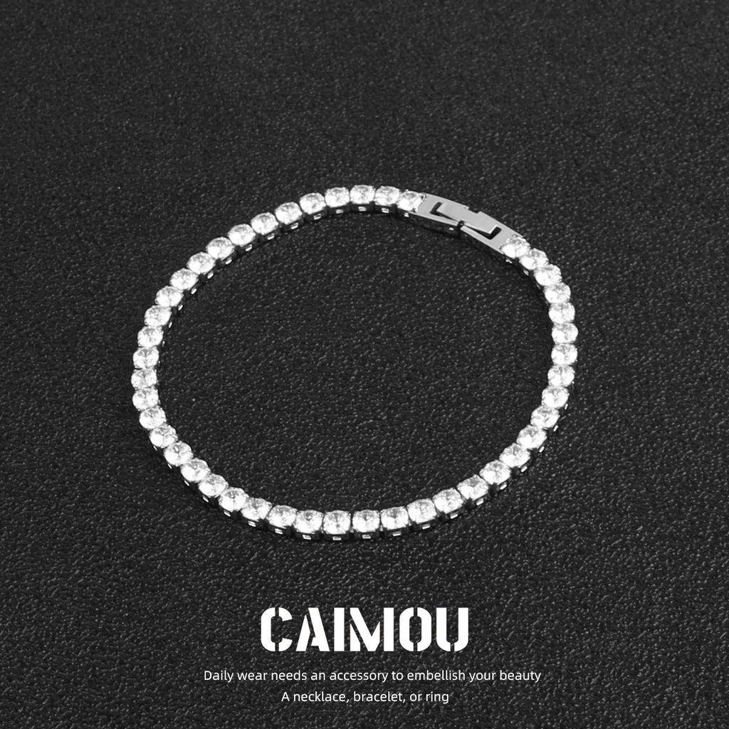 Full Paved Zircon Tennis Bracelet
