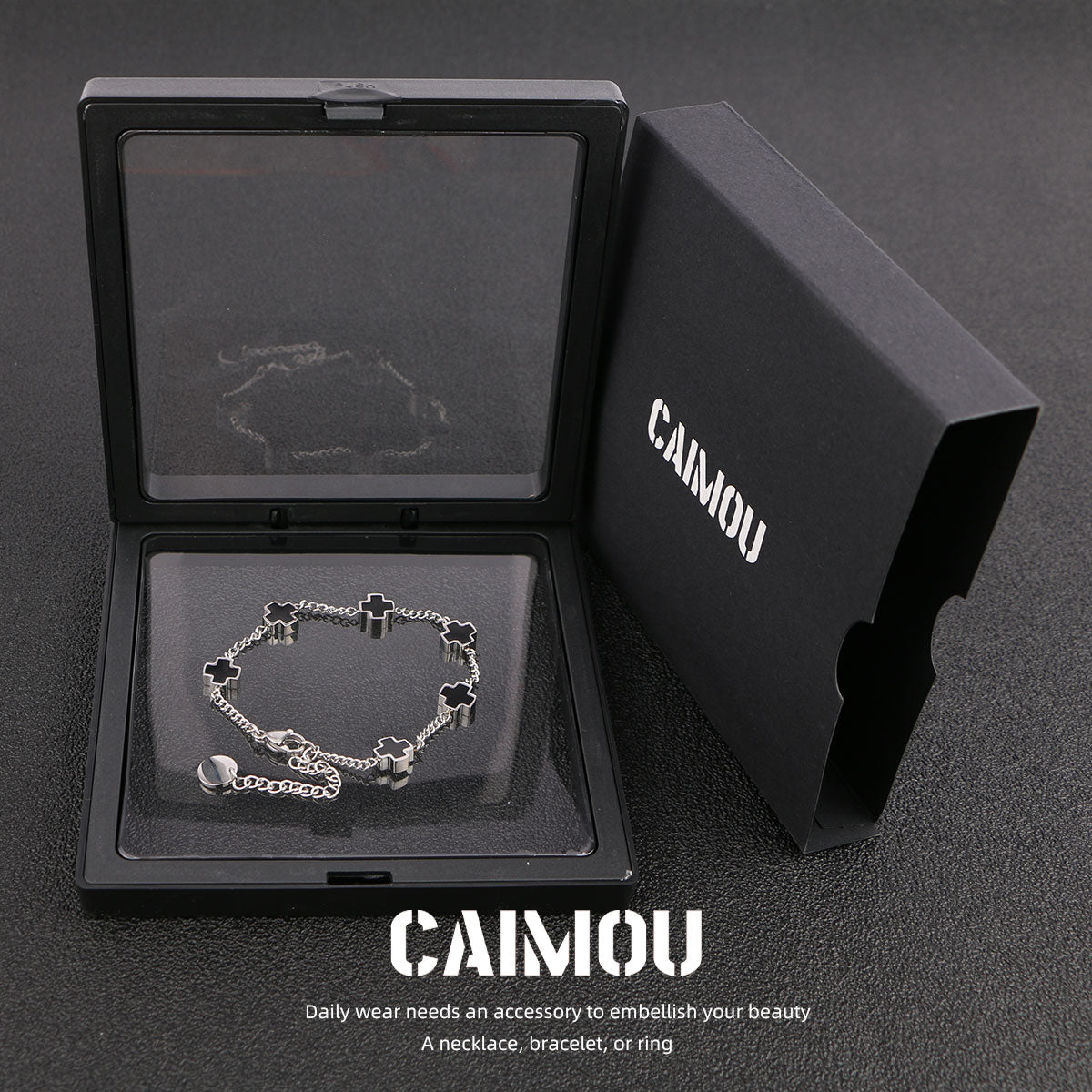 Sideways Cross Bracelet