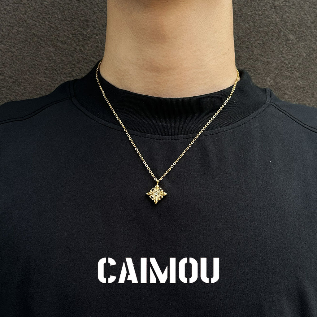 Diamond Cross Pendant Necklace