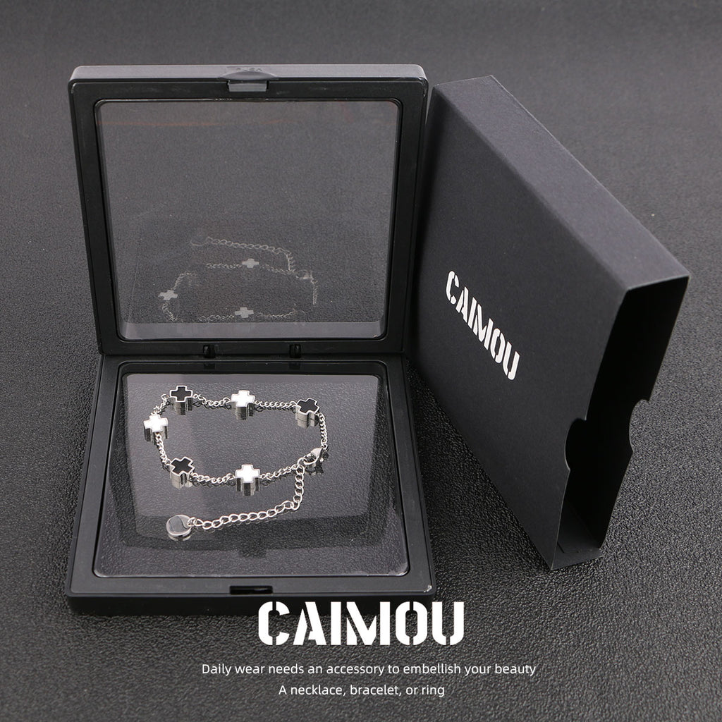 Sideways Cross Bracelet