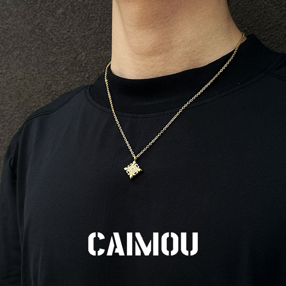 Diamond Cross Pendant Necklace