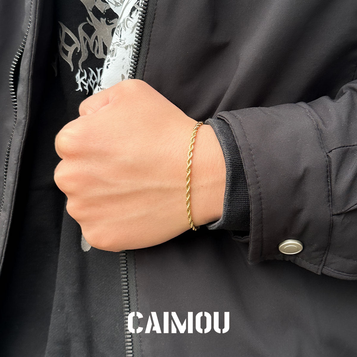 Twist Rope Chain Bracelet