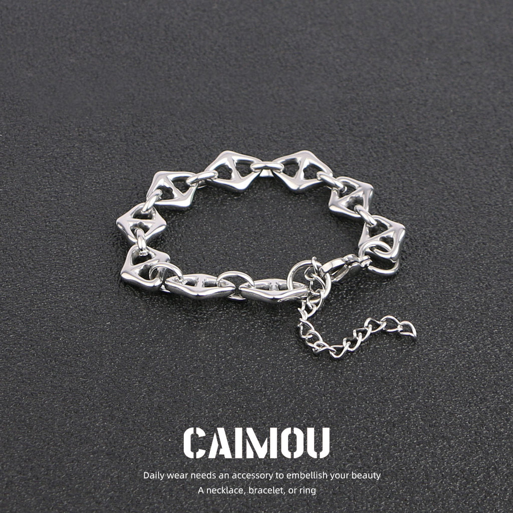 Geometric Rhombus Bracelet