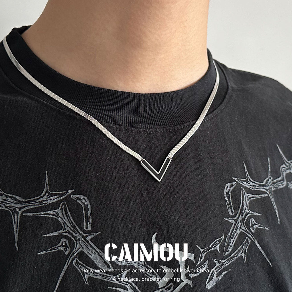 V-Shape Choker Necklace