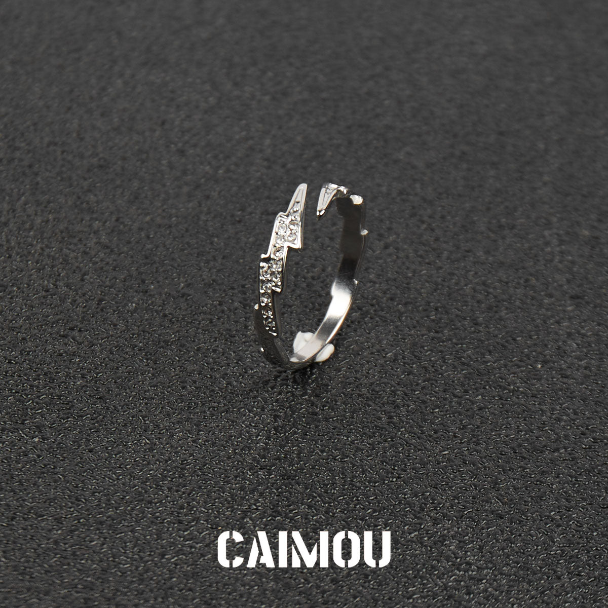 Lightning Open Adjustable Ring