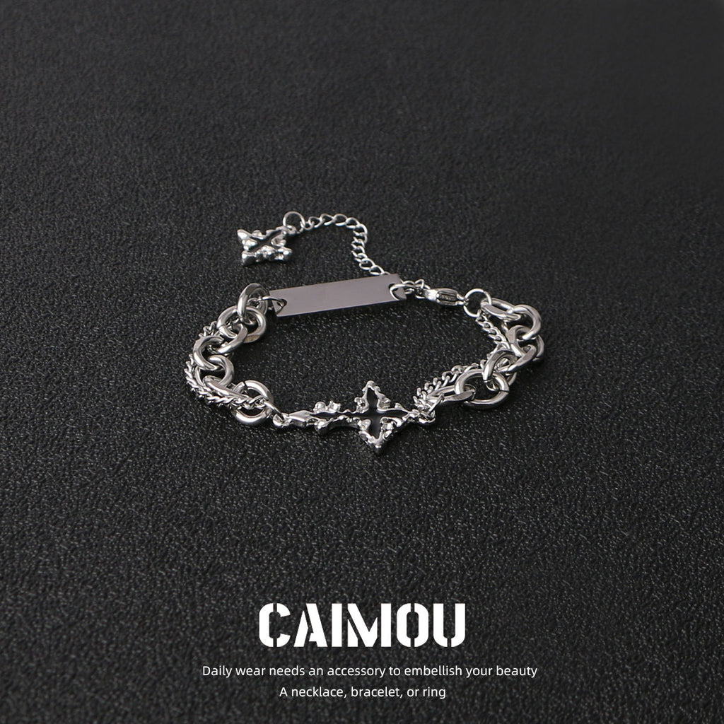 Dark Cross Bracelet