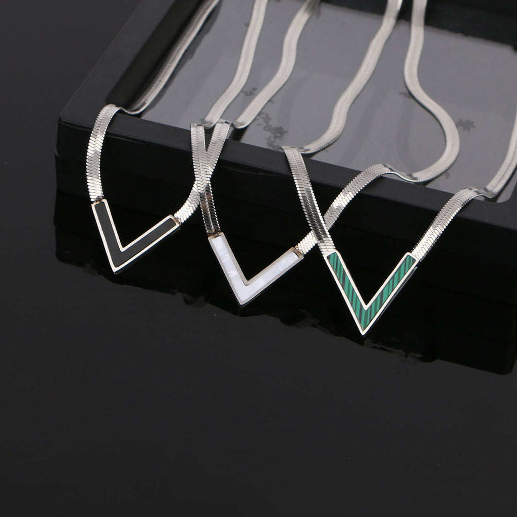 V-Shape Choker Necklace