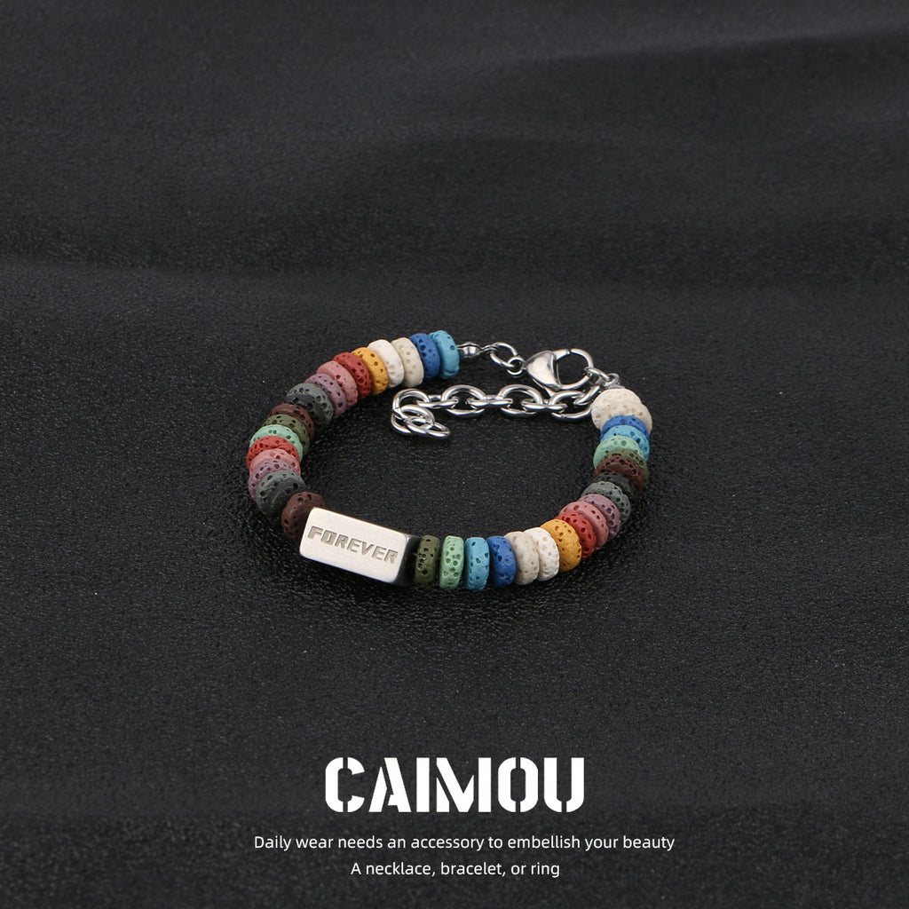 volcanic stone bracelet
