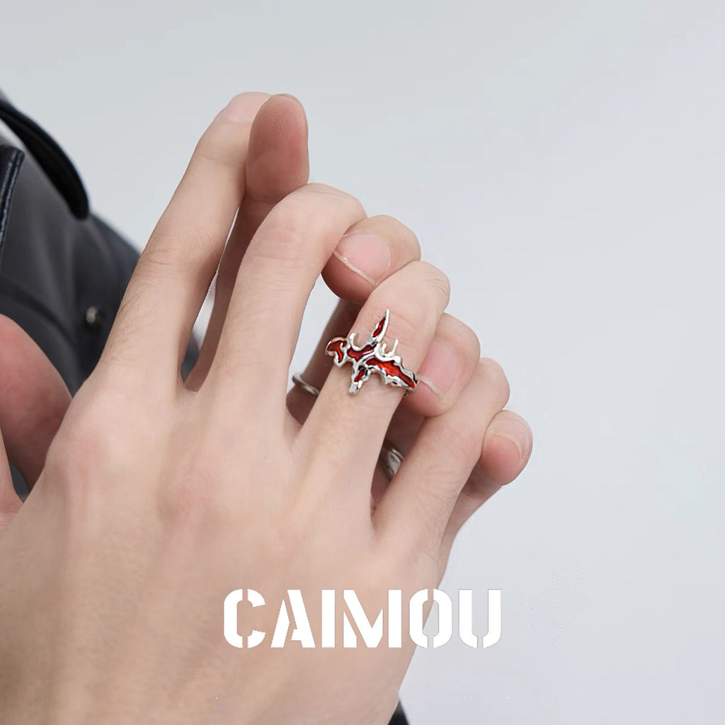 red fluid ring
