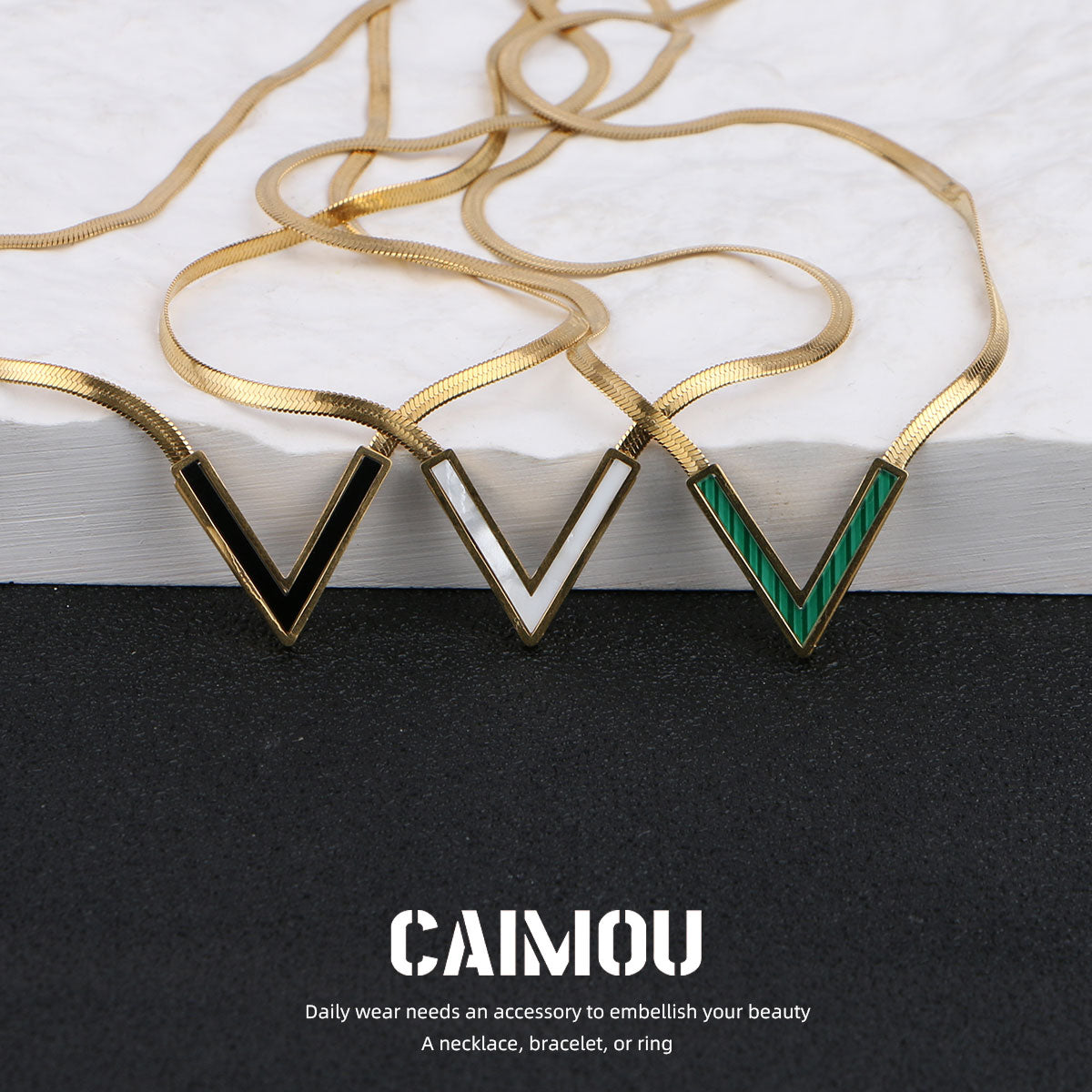 V-Shape Choker Necklace