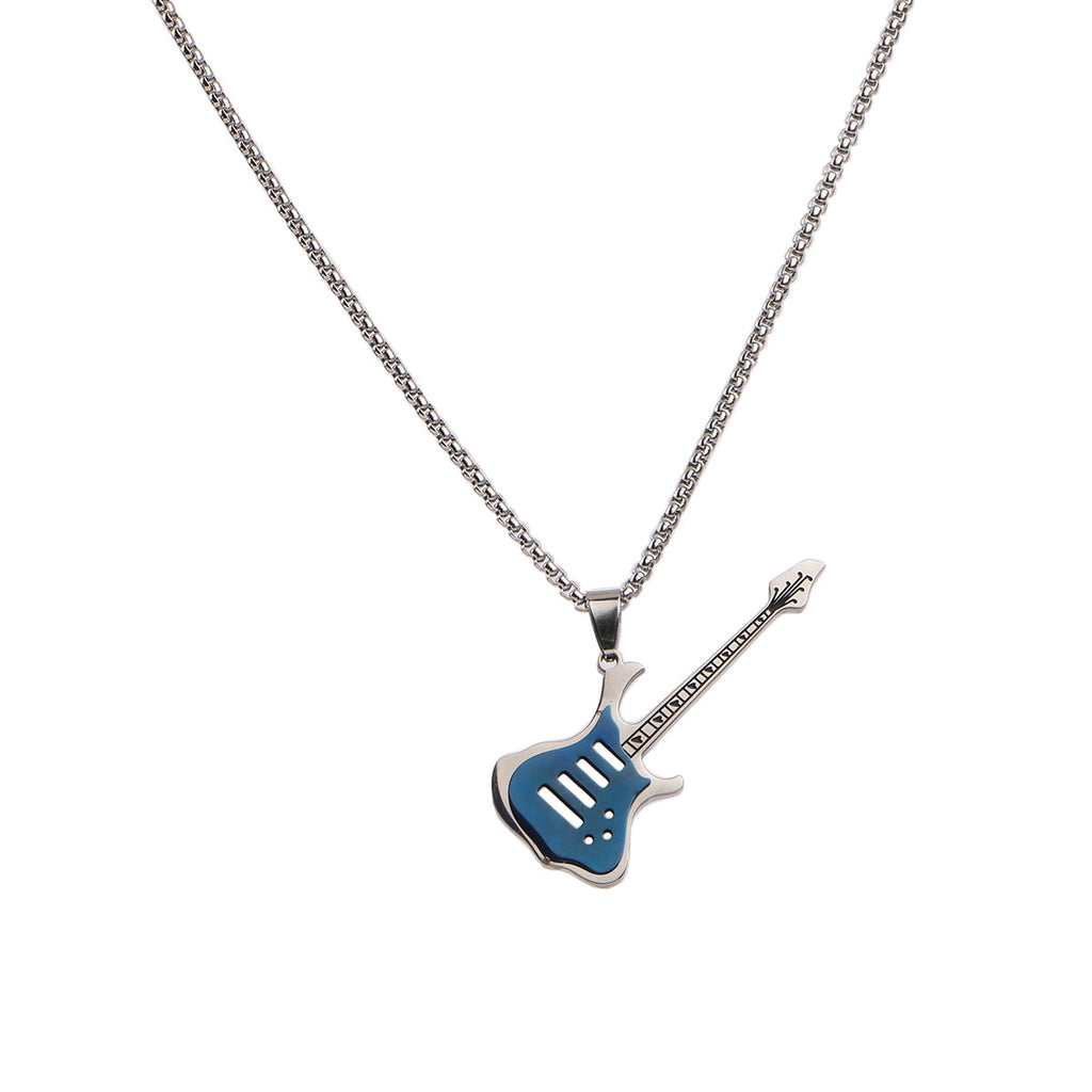 Electric Guitar Pendant Necklace