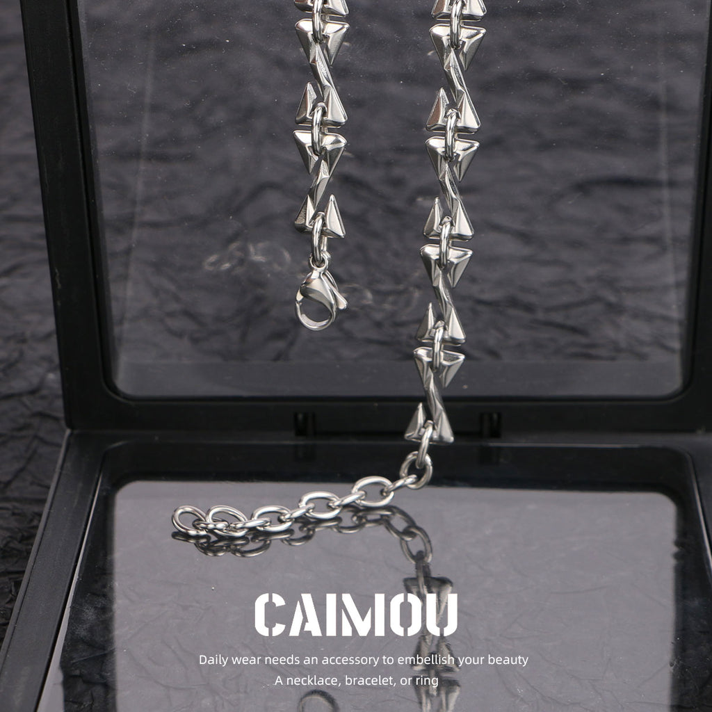 z-shaped bracelet