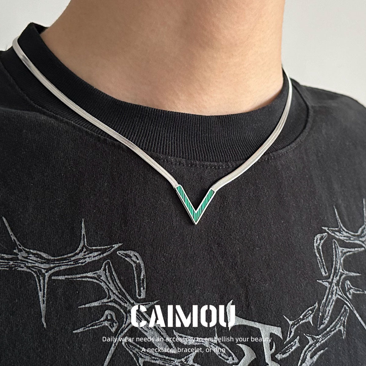 V-Shape Choker Necklace