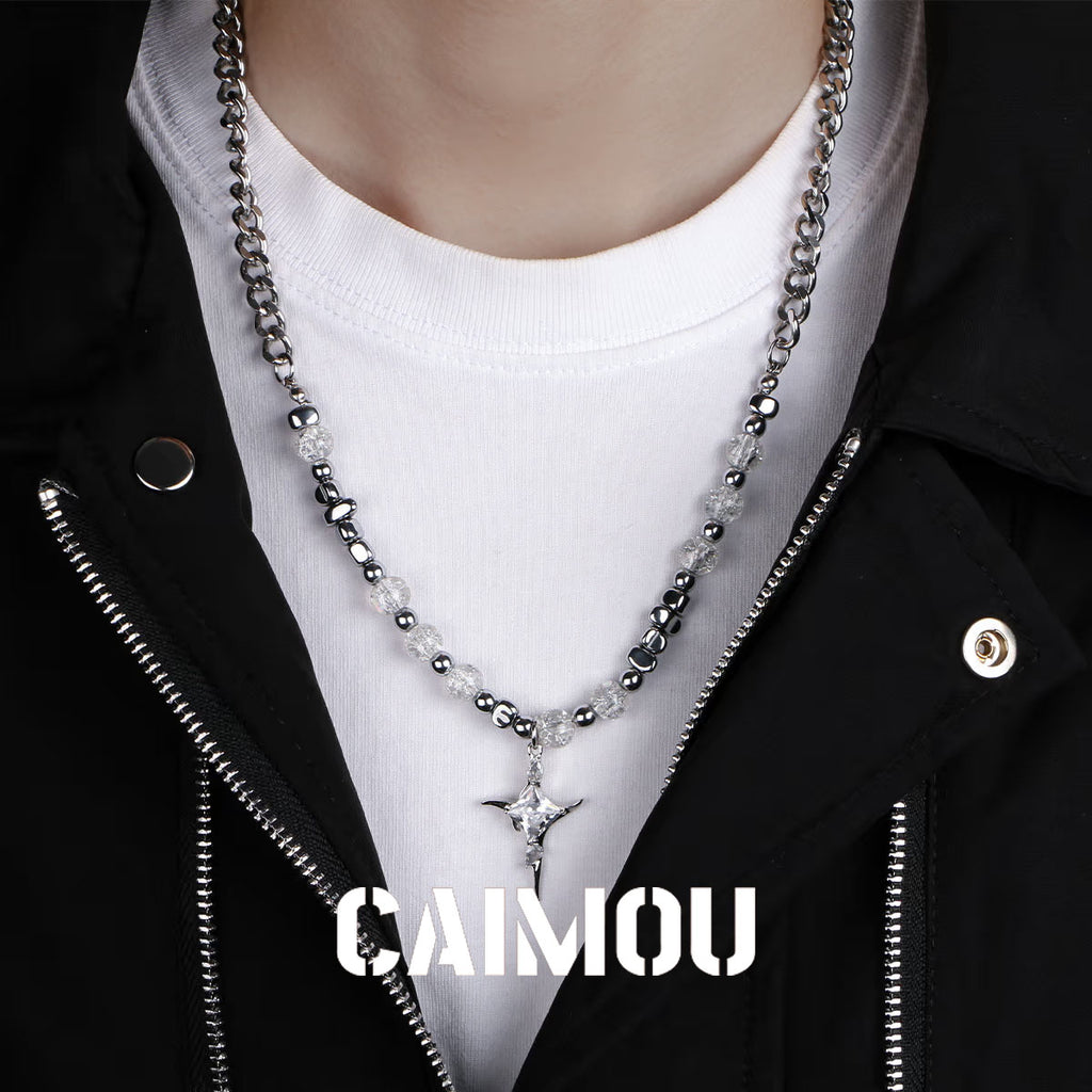 ✨✝️cross zircon necklace