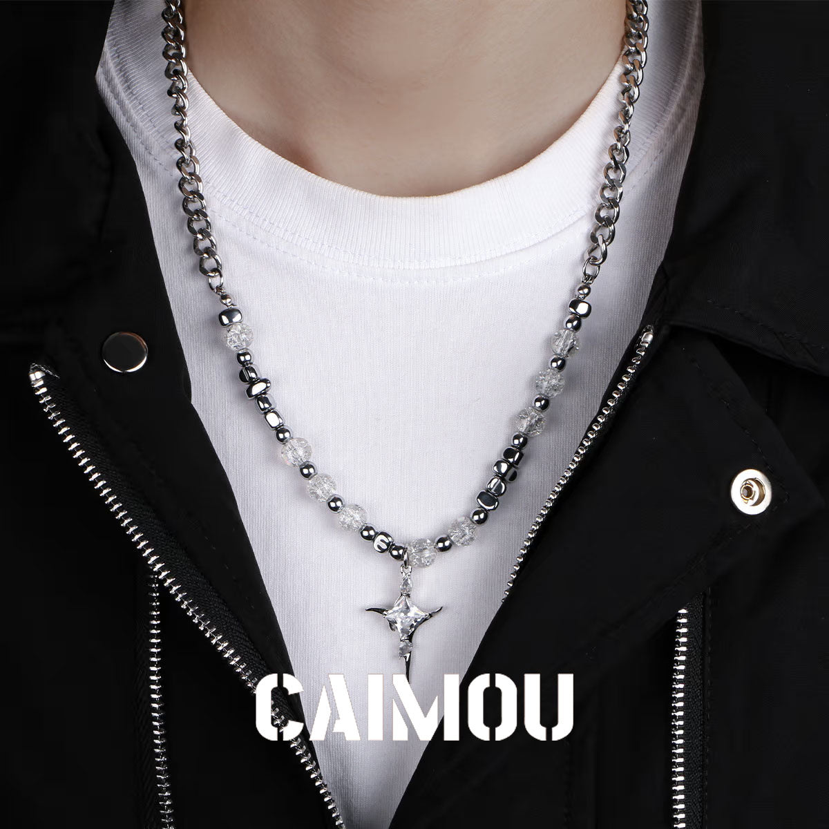 ✨✝️cross zircon necklace