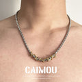 golden thorn necklace