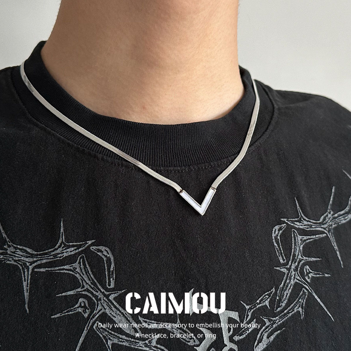 V-Shape Choker Necklace