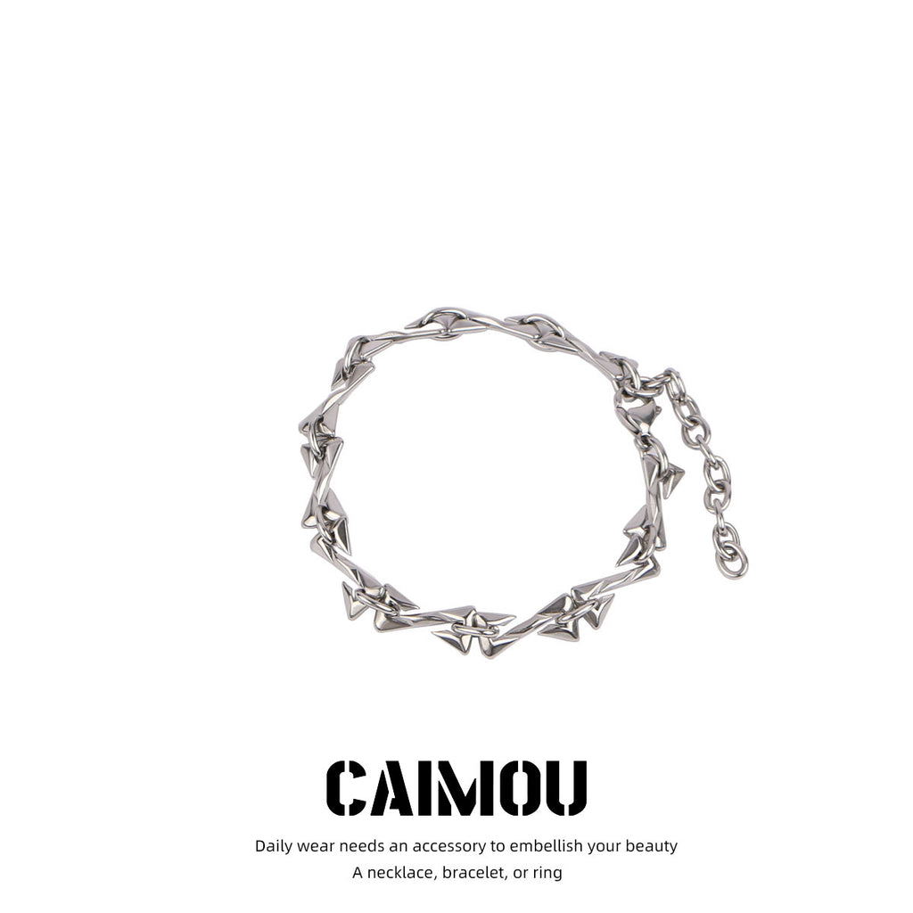 z-shaped bracelet