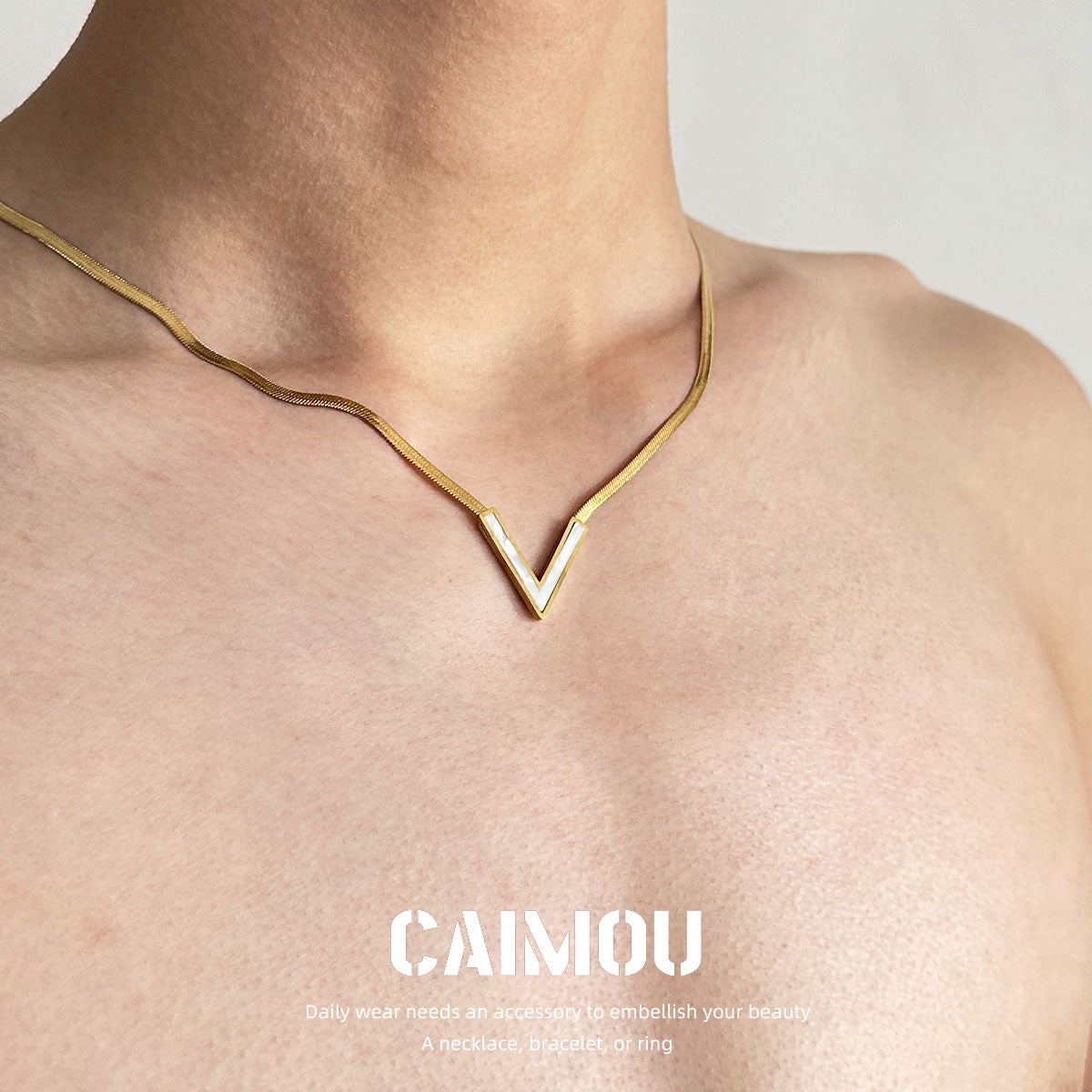 V-Shape Choker Necklace