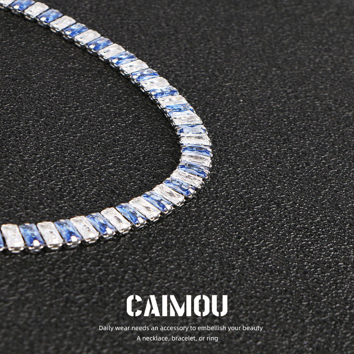 Full diamond zircon bracelet