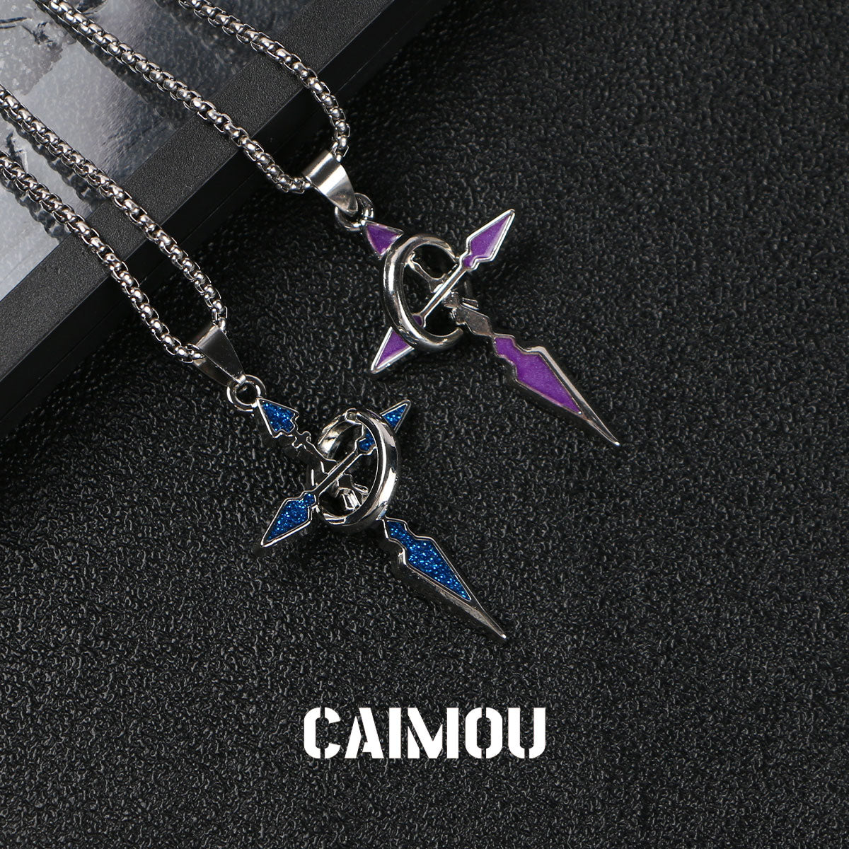 ✝️⭕Single-ring cross necklace