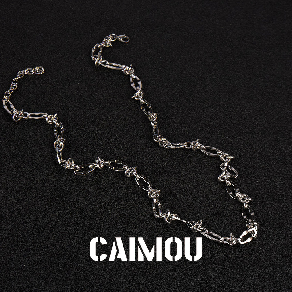 Hollow Star Knot Chain Necklace
