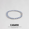 Full diamond zircon bracelet